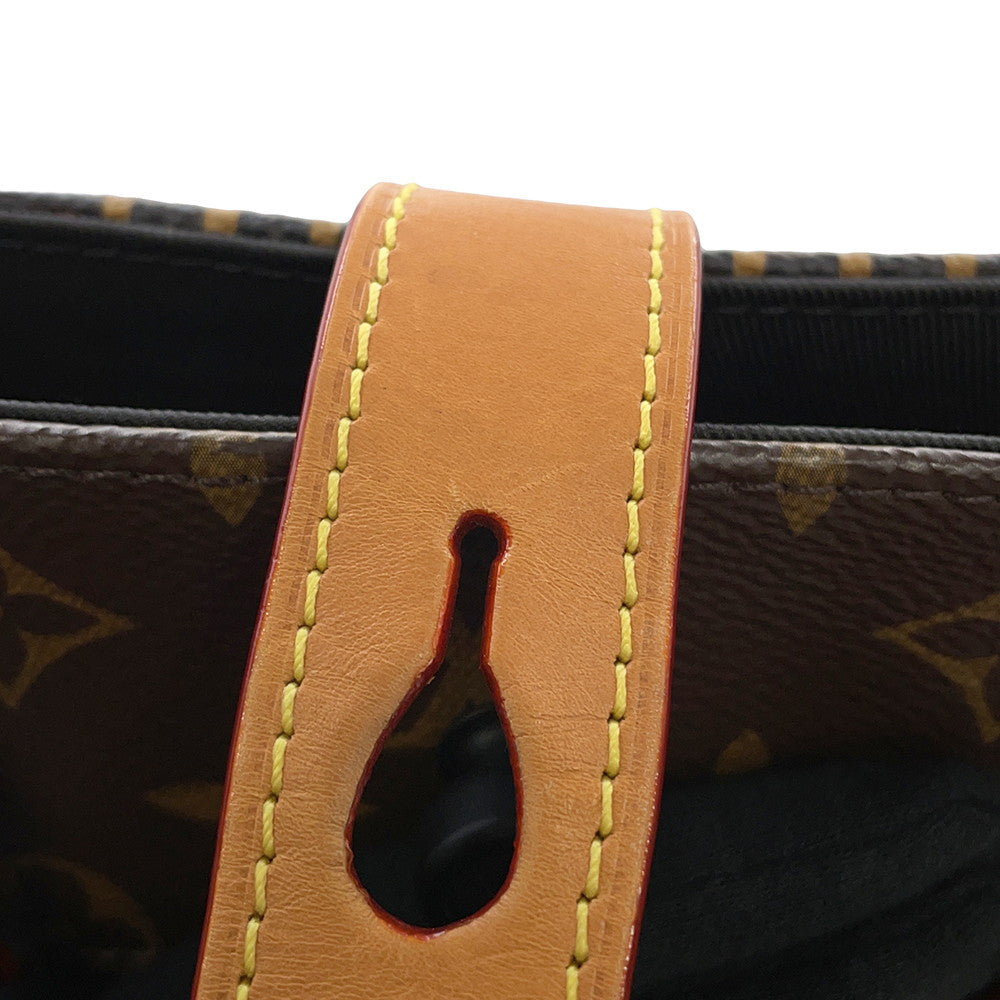 LOUIS VUITTON Mini tote NoirN40355 Damier Ebene Canvas Giant Monogram