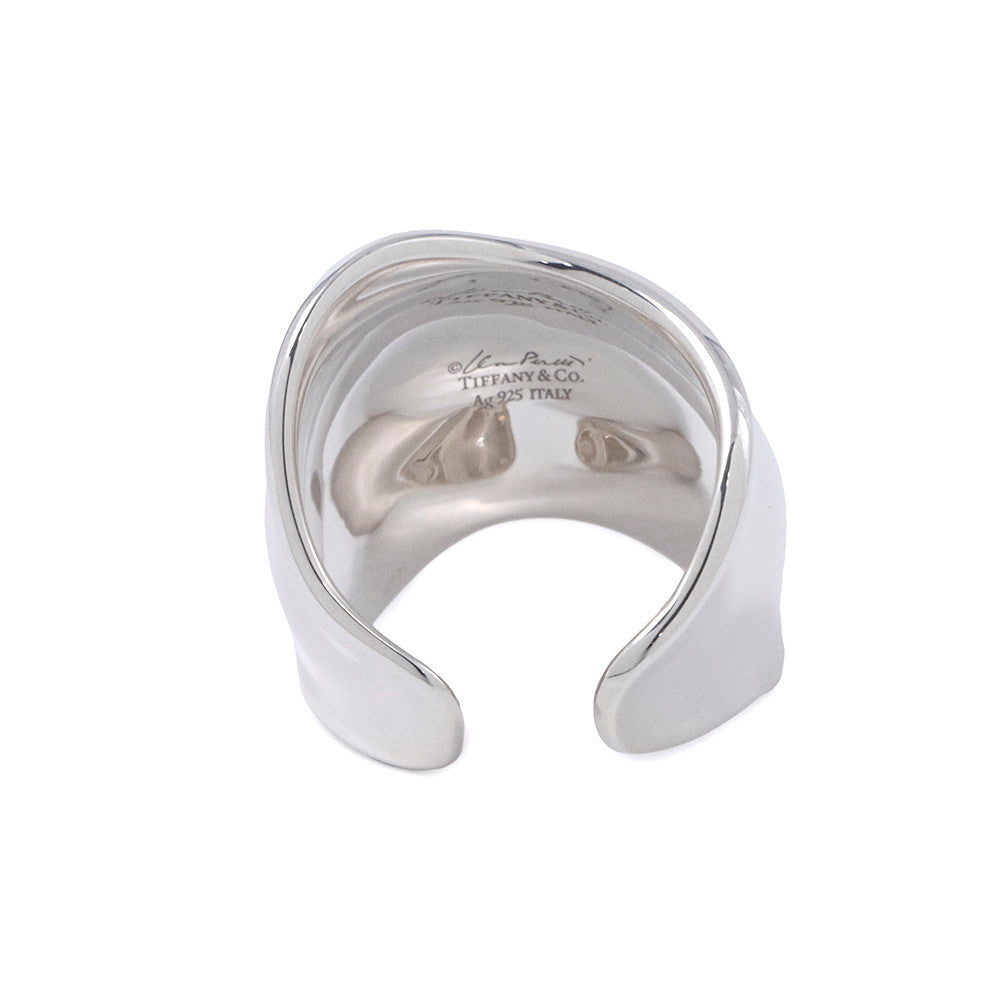 TIFFANY&Co. Elsa Peretti Bone Ring Size 6/#1174238300 SV925