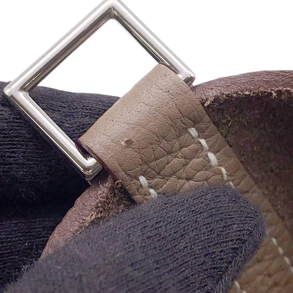 HERMES Picotin Lock Etoupe Taurillon Clemence Size PM