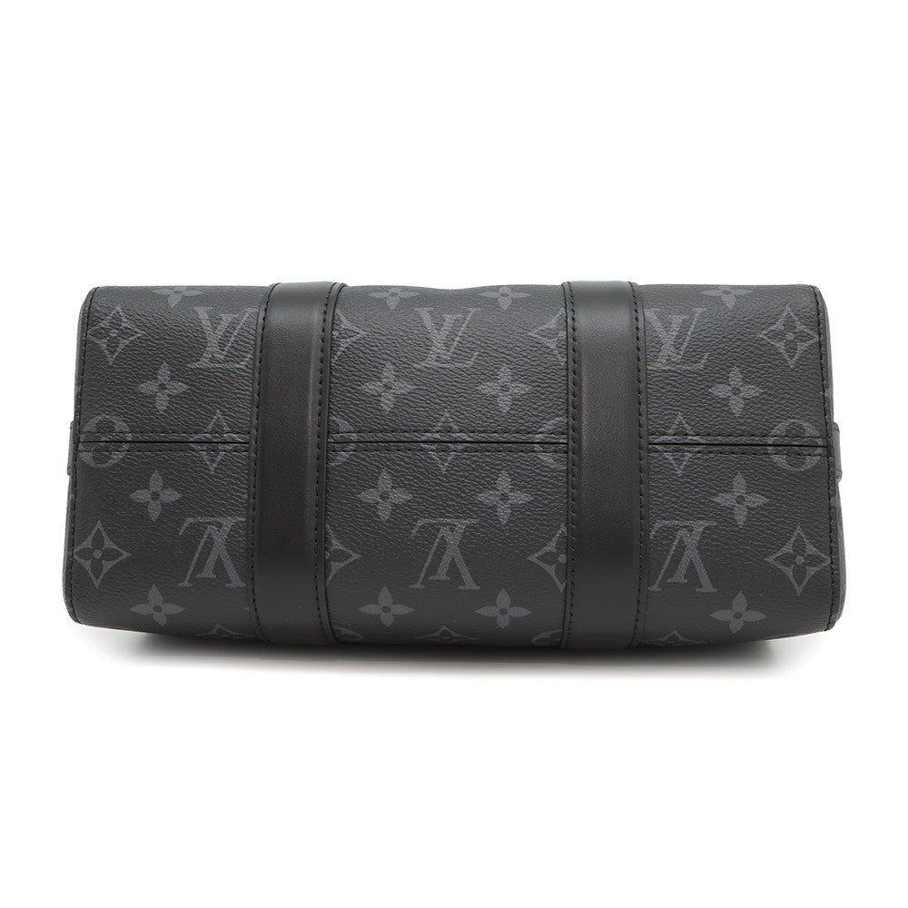 LOUIS VUITTON City・Keepall NoirM45936 Monogram Eclipse Monogram Eclipse Reverse