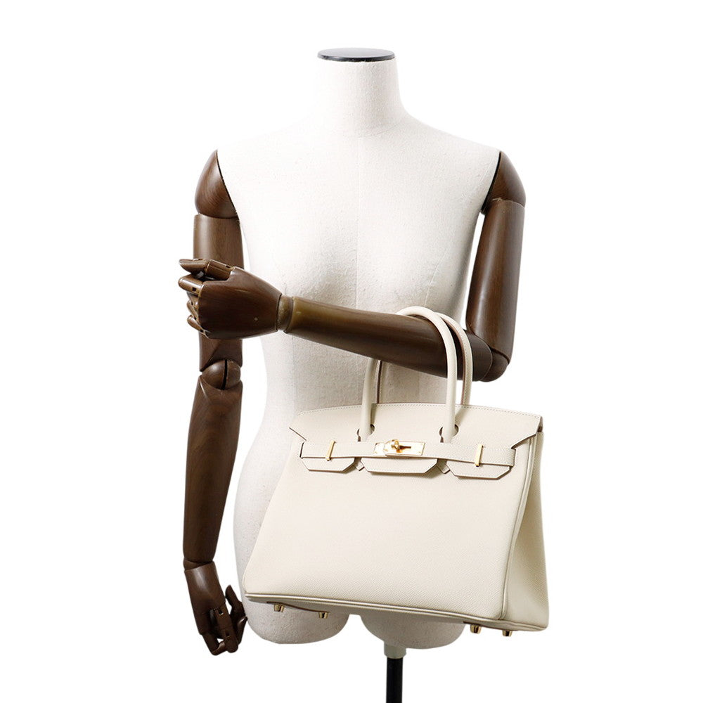 HERMES Birkin Craie Epsom Size 30