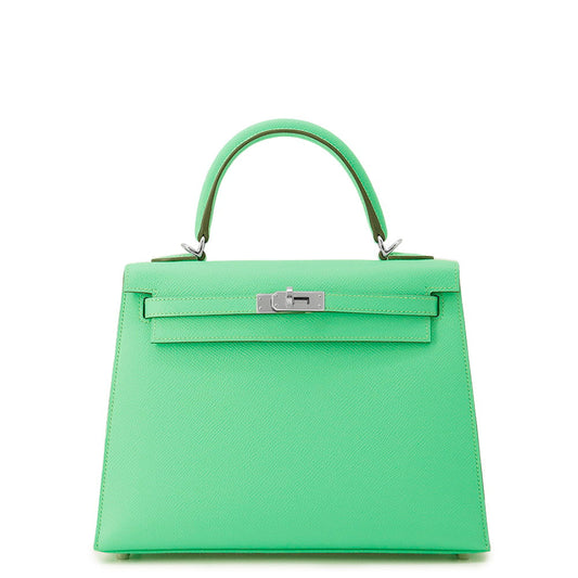 HERMES Kelly Sellier VertComic Epsom Size 25