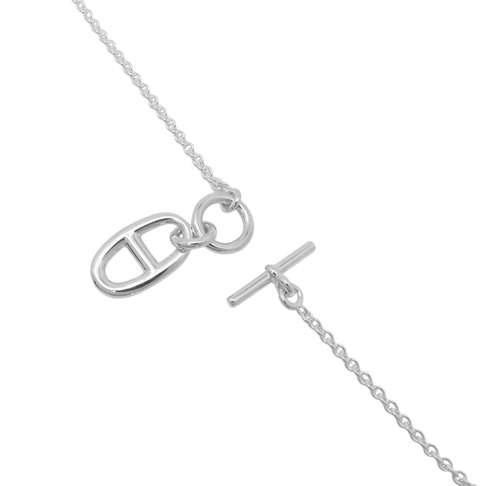 HERMES Chaine d'Ancre Amulette Necklace SV925