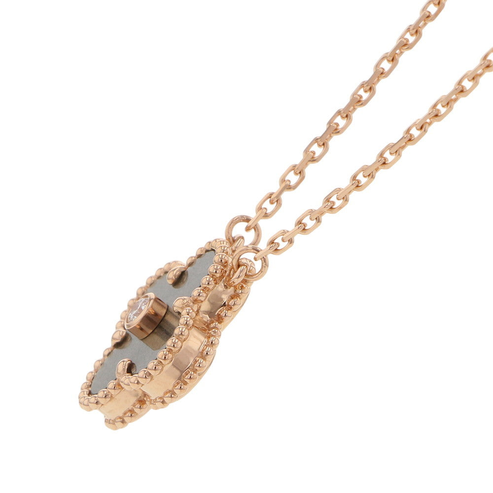 Van Cleef & Arpels Vintage Alhambra 1PD Necklace 2023 Holiday CollectionVCARP9T000 18K Pink Gold