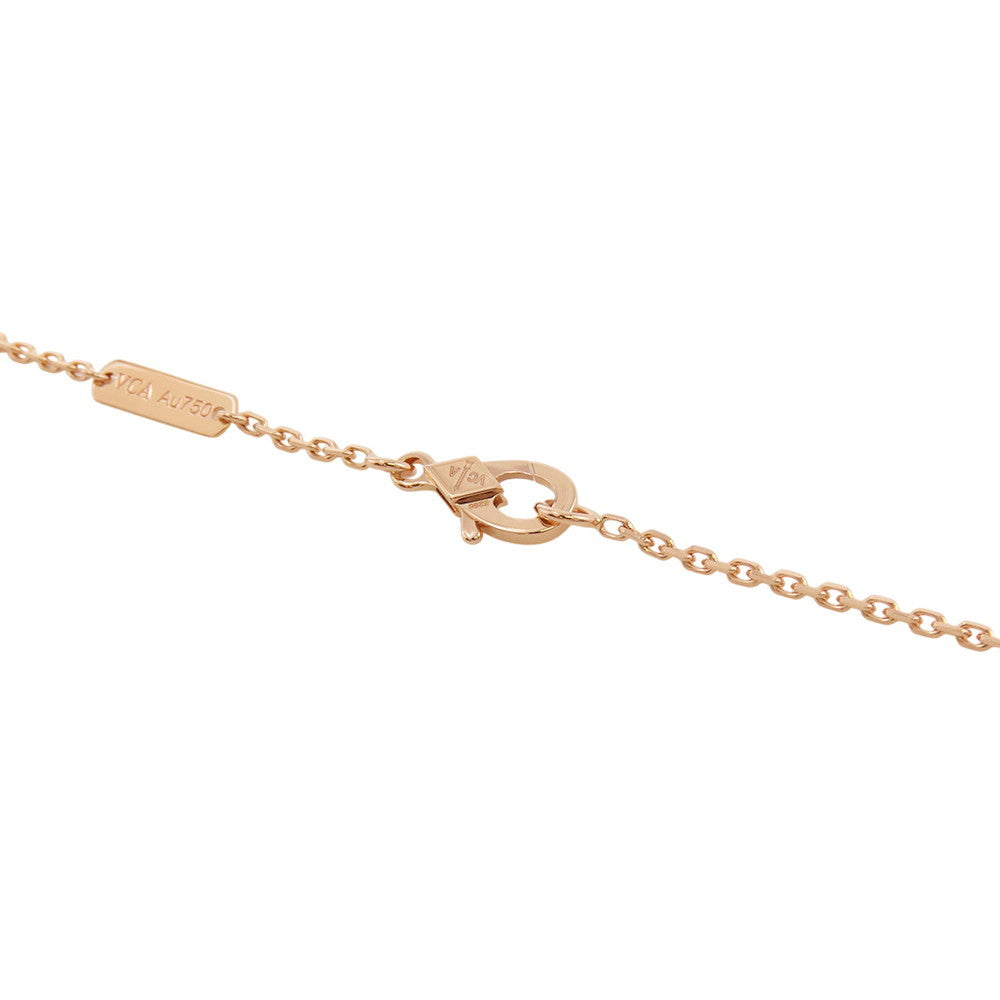 Van Cleef & Arpels Vintage Alhambra 1PD Necklace 2023 Holiday CollectionVCARP9T000 18K Pink Gold