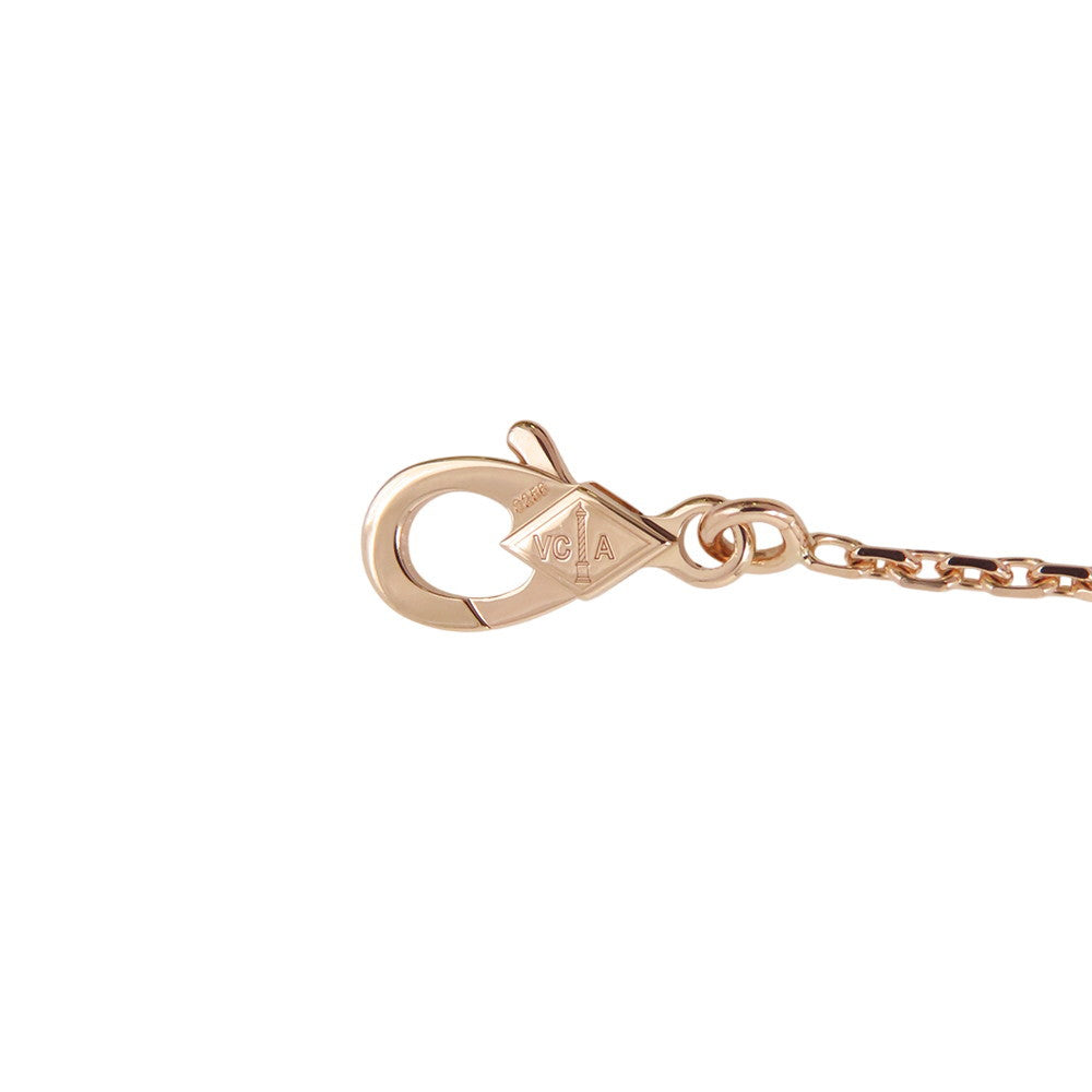 Van Cleef & Arpels Vintage Alhambra 1PD Necklace 2023 Holiday CollectionVCARP9T000 18K Pink Gold