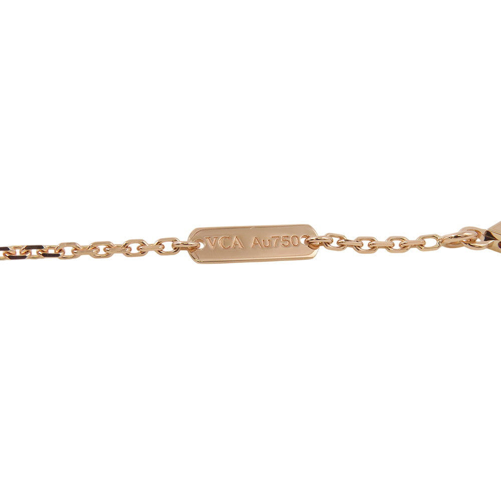 Van Cleef & Arpels Vintage Alhambra 1PD Necklace 2023 Holiday CollectionVCARP9T000 18K Pink Gold