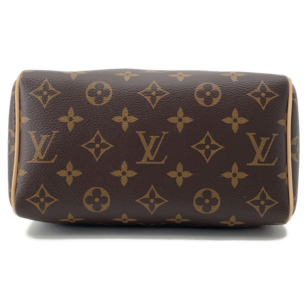 LOUIS VUITTON Speedy Bandouliere Red/BrownM46234 Monogram Size 20