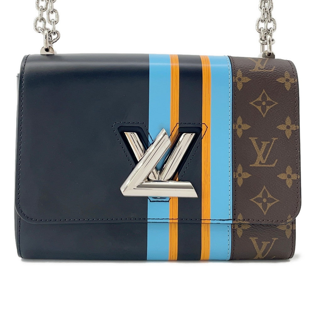 LOUIS VUITTON Twist Noir/Marron/Blue ColorM42346 Calf Leather Size MM
