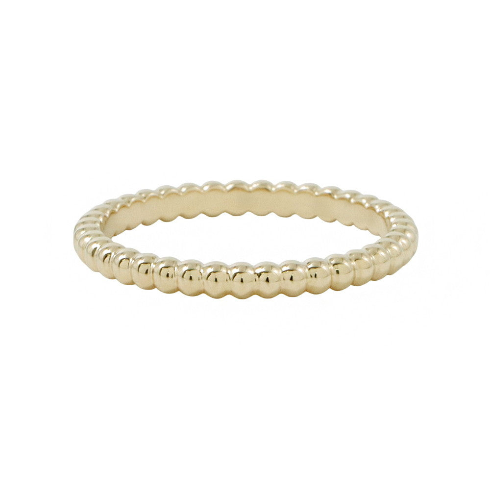 Van Cleef & Arpels Perle Gold Pearl Ring Small model Size 54/#14VCARPJMG54 18K Yellow Gold