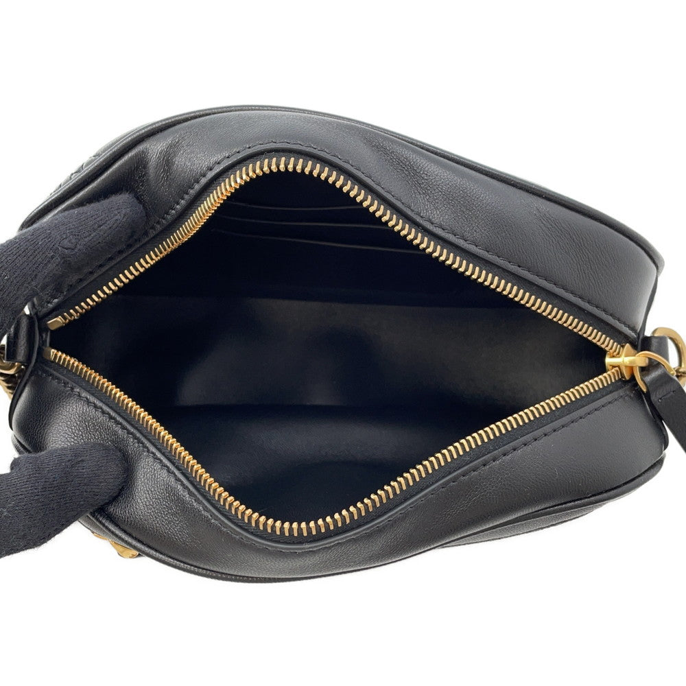 Valentino Garavani Quilty 67 Zip-up Shoulder Bag Black6W2B0R03IFE Leather Size Medium