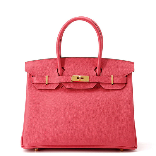 HERMES Birkin Rose Extreme Epsom Size 30