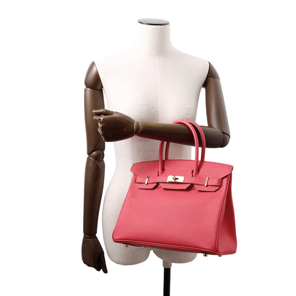 HERMES Birkin Rose Extreme Epsom Size 30