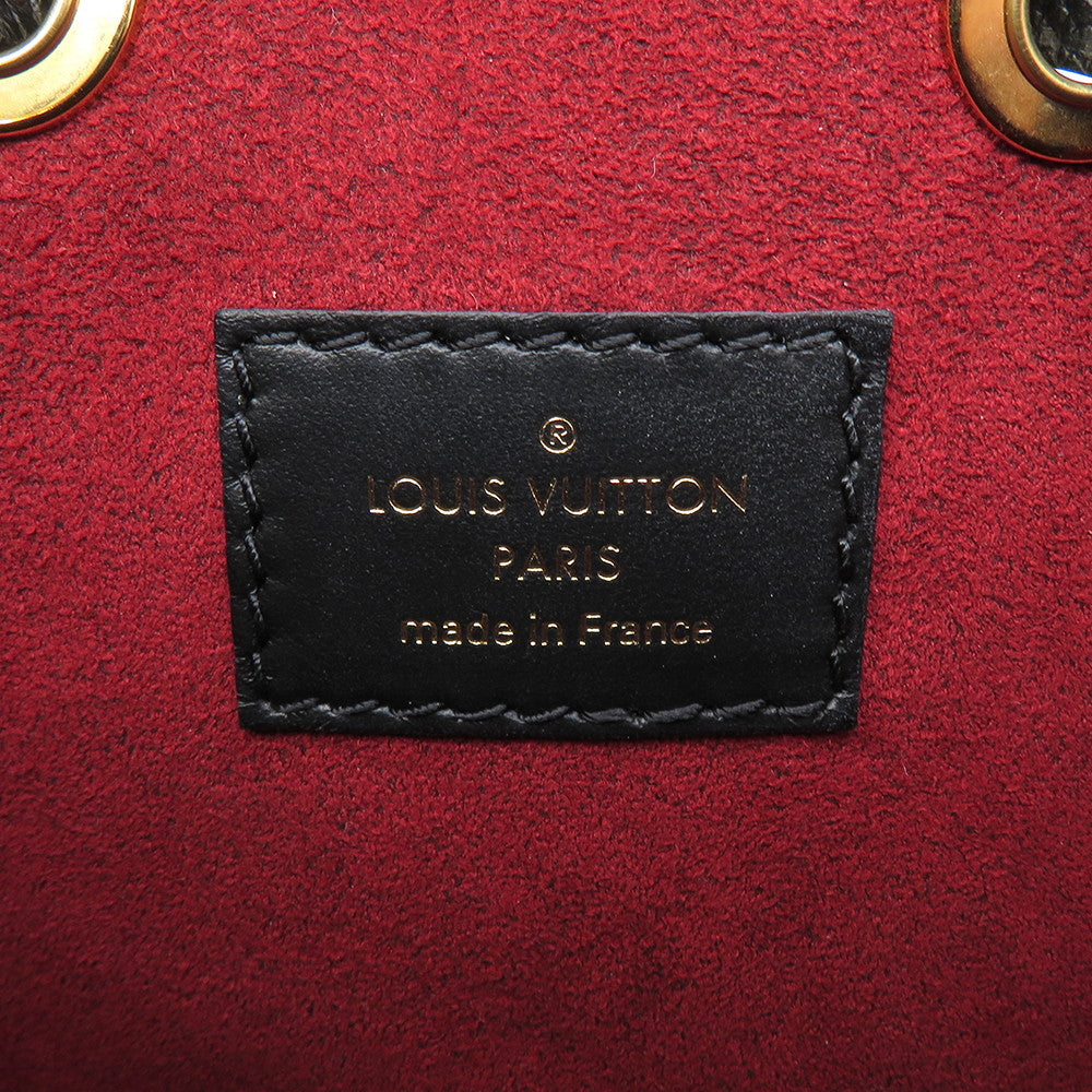 LOUIS VUITTON Neonoe Noir/Beige/BordeauxM45497 Bicolor Monogram Empreinte Leather Size MM