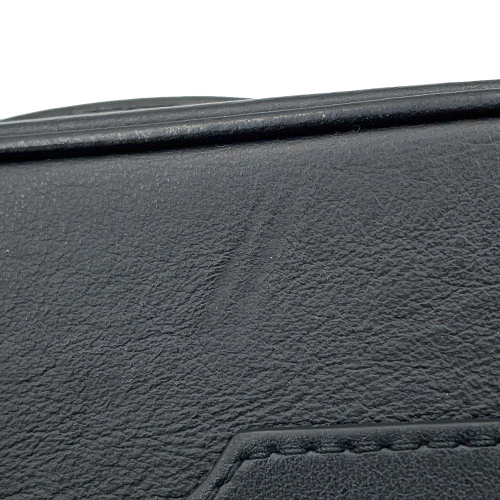 FENDI Orlock Camera Shoulder Bag Black8BS058 Leather Size Mini