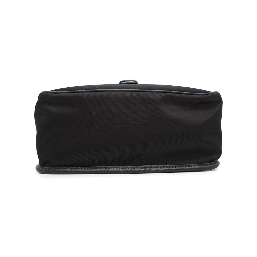 PRADA logo messenger bag Black2VD700 Nylon