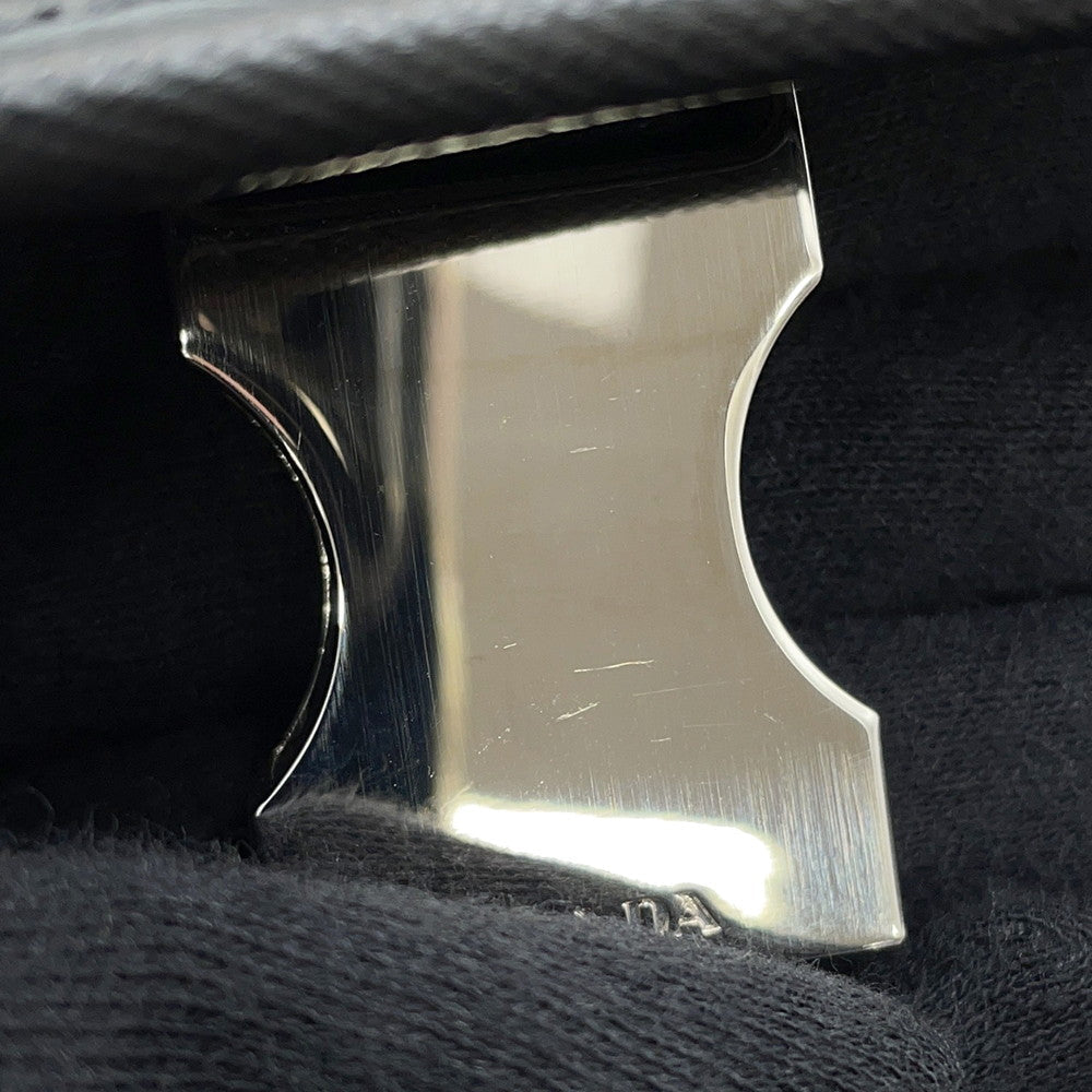 PRADA logo messenger bag Black2VD700 Nylon