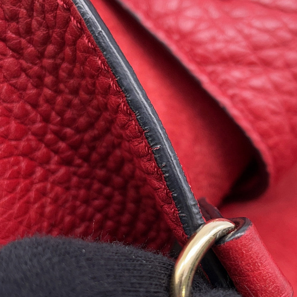 Valentino Garavani Rock Studded 2WAY Tote Bag Red Leather