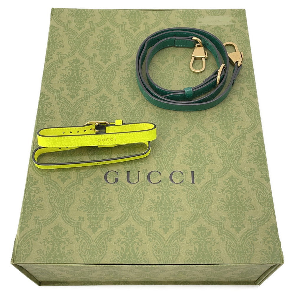 GUCCI Diana 2WAY Handbag Green660195 Leather