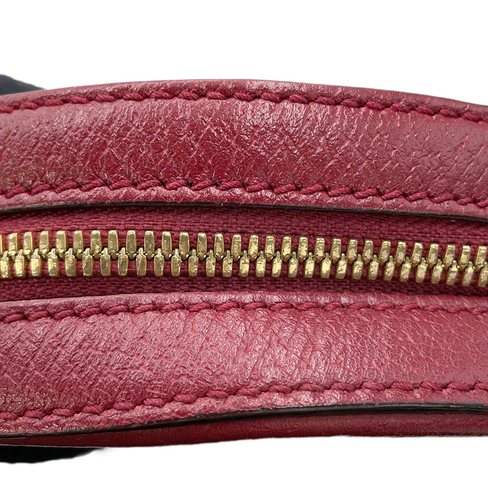 GUCCI GG Supreme Round Shoulder Bag Doraemon Collaboration Brown/Red625216 PVC Leather