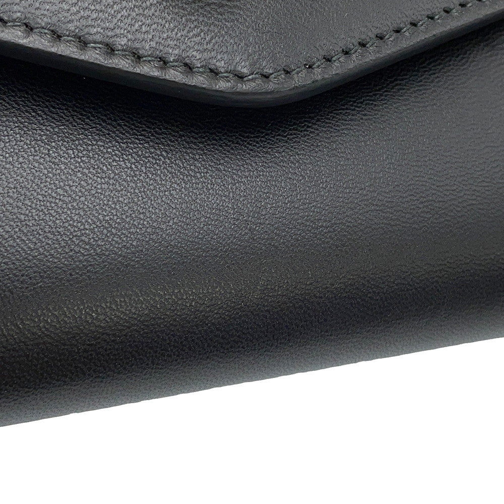 GUCCI Raja Broadway Clutch Bag Black576532 Leather