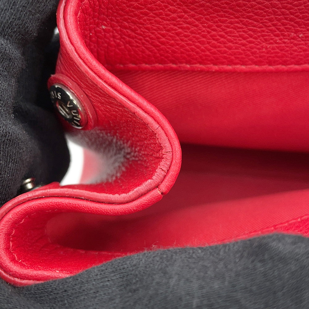 LOUIS VUITTON Rock Me II RubyM51202 Calf Leather Size BB