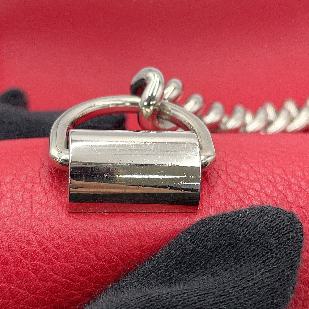 LOUIS VUITTON Rock Me II RubyM51202 Calf Leather Size BB