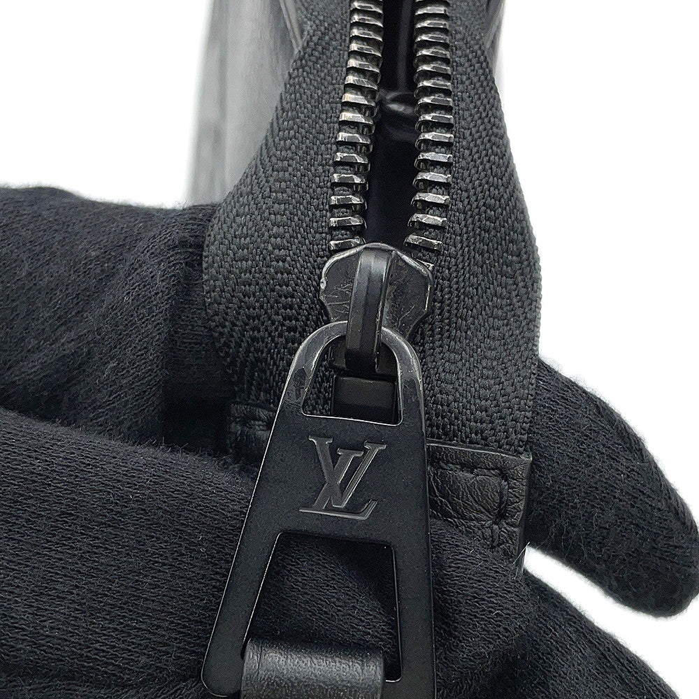 LOUIS VUITTON Pochette Voyage Souple NoirM82545 Monogram Shadow