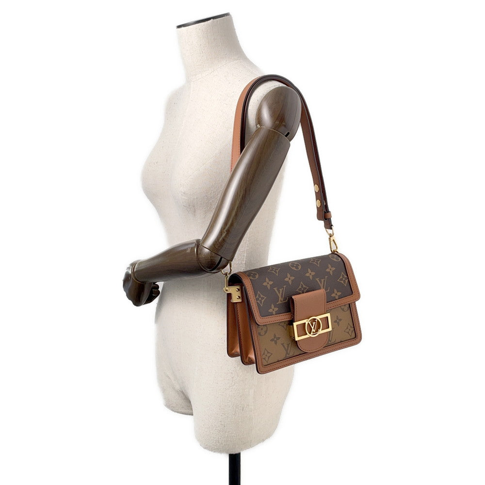 LOUIS VUITTON Dauphine NoirM45959 Monogram Monogram Reverse Canvas Size MINI