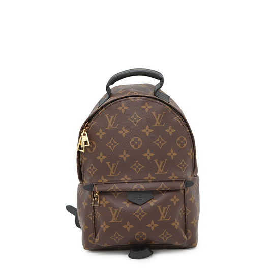 LOUIS VUITTON Palm Springs Backpack NoirM44871 Monogram Size PM