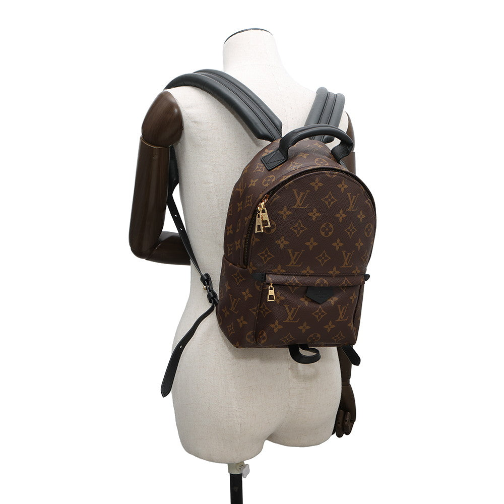 LOUIS VUITTON Palm Springs Backpack NoirM44871 Monogram Size PM