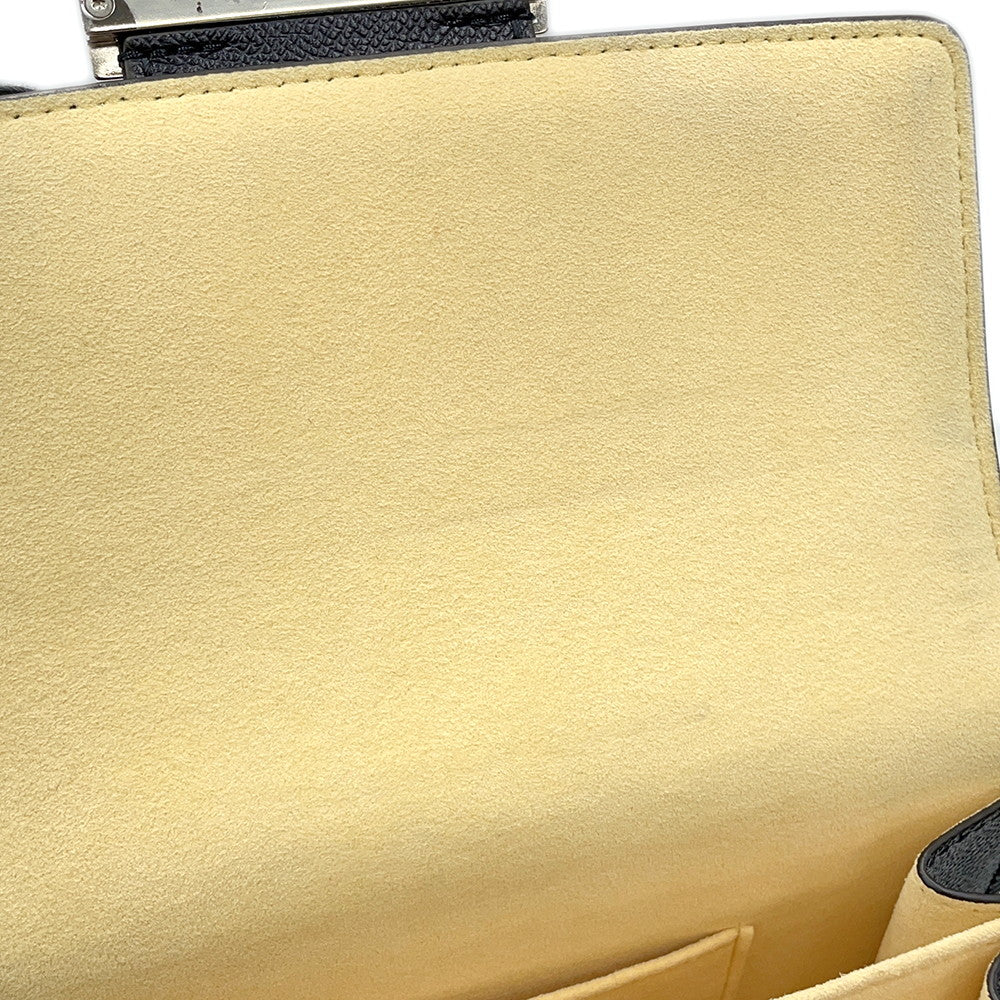 LOUIS VUITTON Dauphine Navy/MulticolorM55454 Leather Size Mini