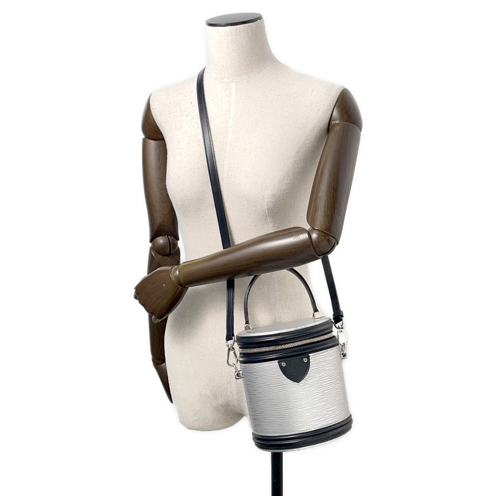 LOUIS VUITTON Cannes SilverM55316 Epi Leather