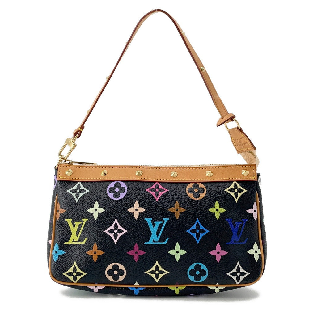 LOUIS VUITTON Pochette Accessoires NoirM92648 Monogram・Multicolor