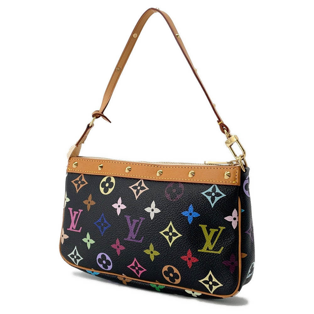 LOUIS VUITTON Pochette Accessoires NoirM92648 Monogram・Multicolor