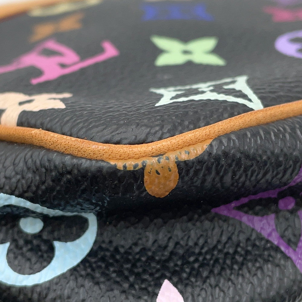 LOUIS VUITTON Pochette Accessoires NoirM92648 Monogram・Multicolor