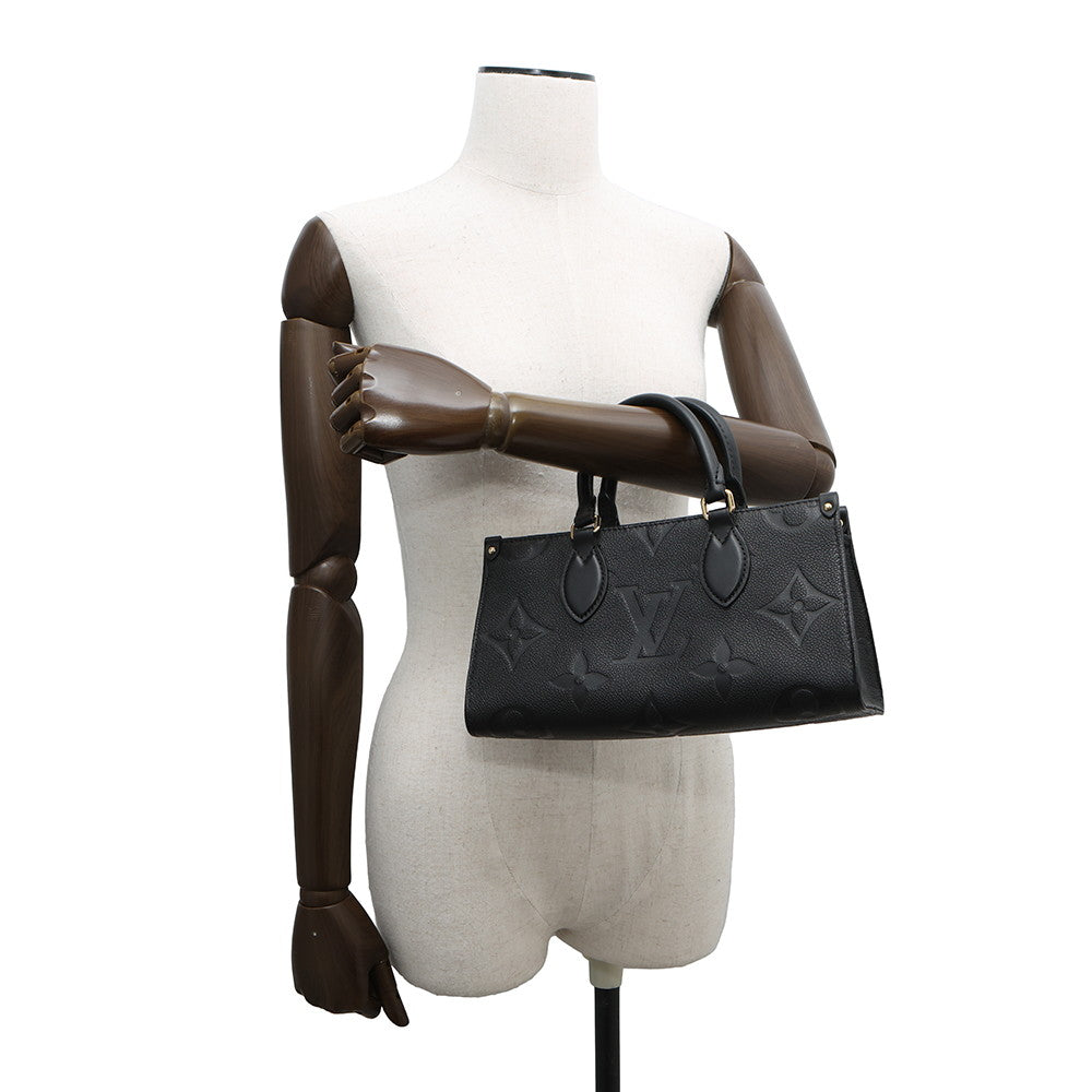 LOUIS VUITTON Onthego EW NoirM23640 Monogram Empreinte Leather