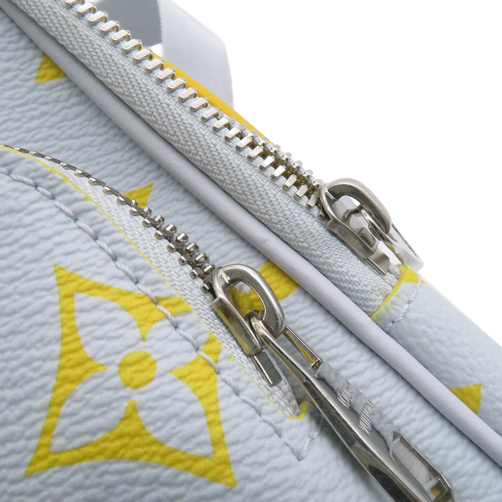 LOUIS VUITTON Avenue Sling Bag Gray/YellowM15078 Monogram・Glow