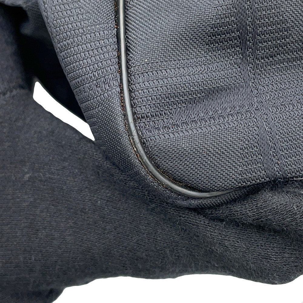 CHANEL New Travel Line Tote BlackA15991 NylonJacquard Leather Size MM