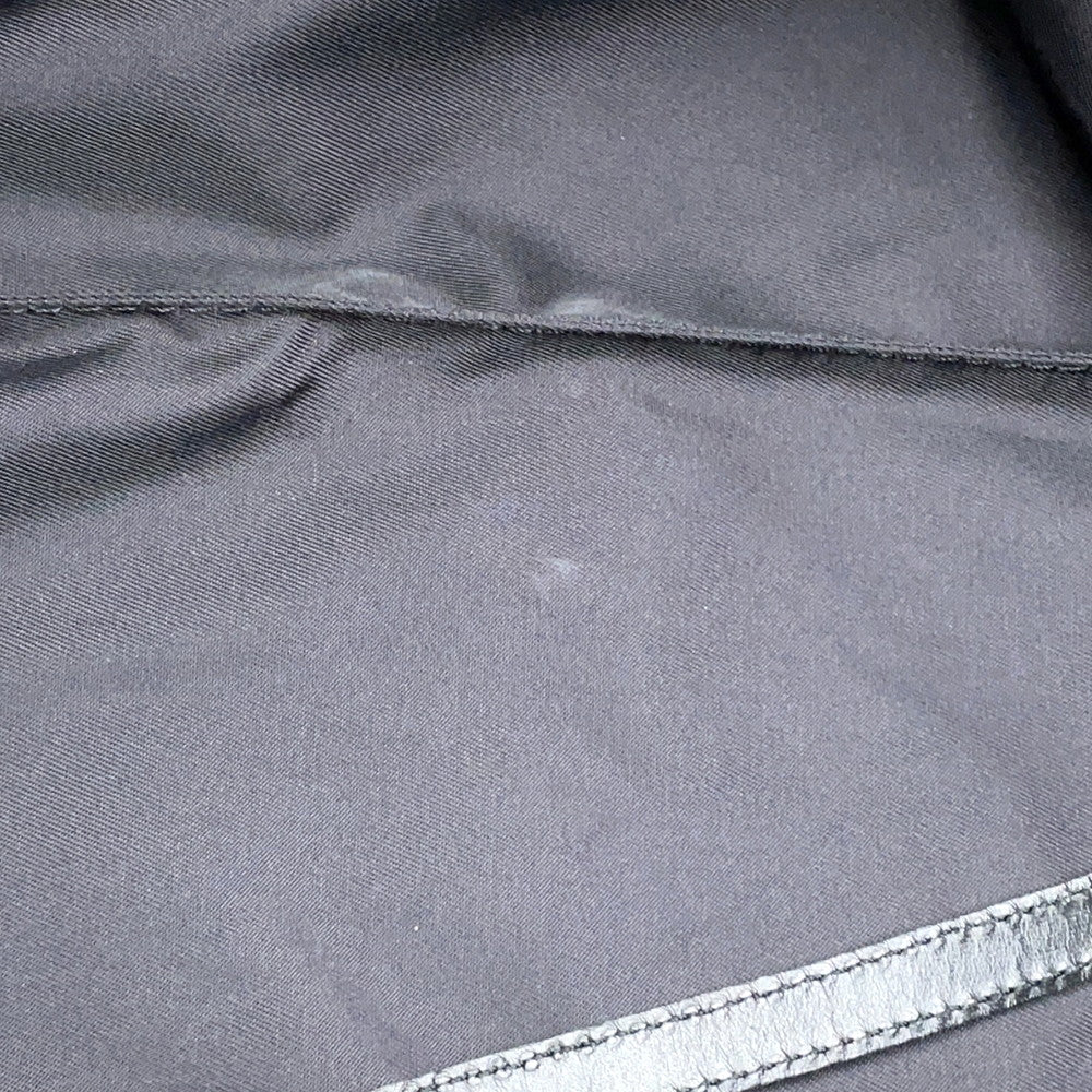 CHANEL New Travel Line Tote BlackA15991 NylonJacquard Leather Size MM