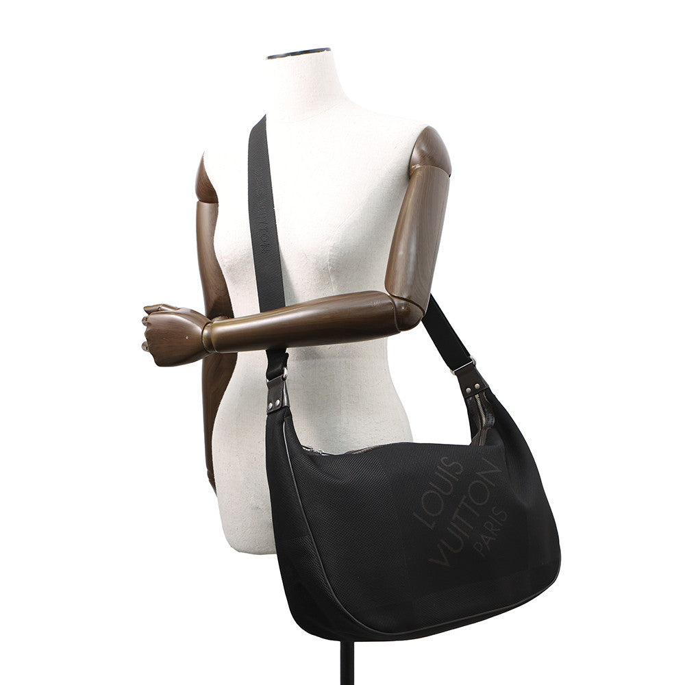 LOUIS VUITTON Explorateur NoirM93616 Damier Geant Canvas