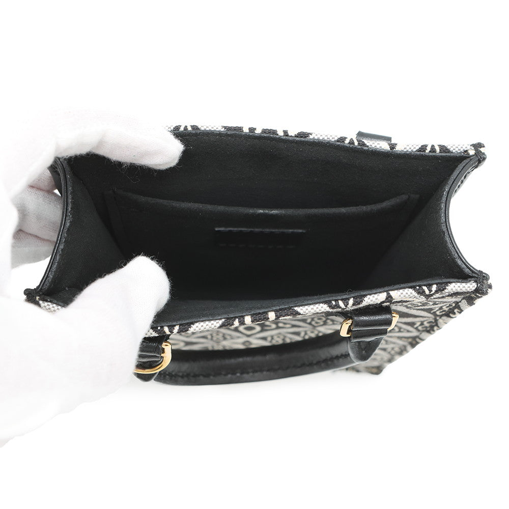 LOUIS VUITTON Petit Sac Plat NoirM80484 Monogram Jaguar SINCE 1854