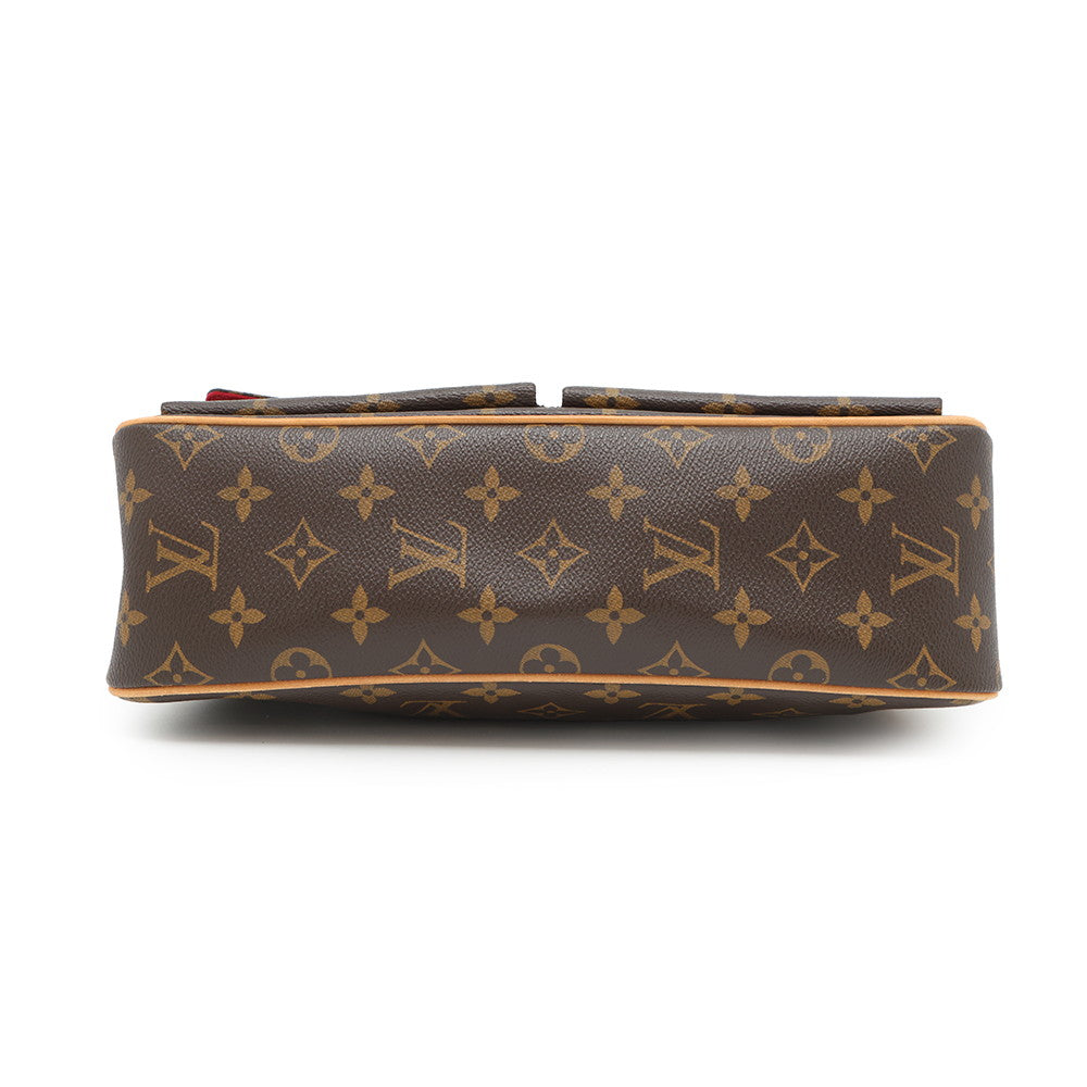LOUIS VUITTON Viva Cite RedM51164 Monogram Size MM