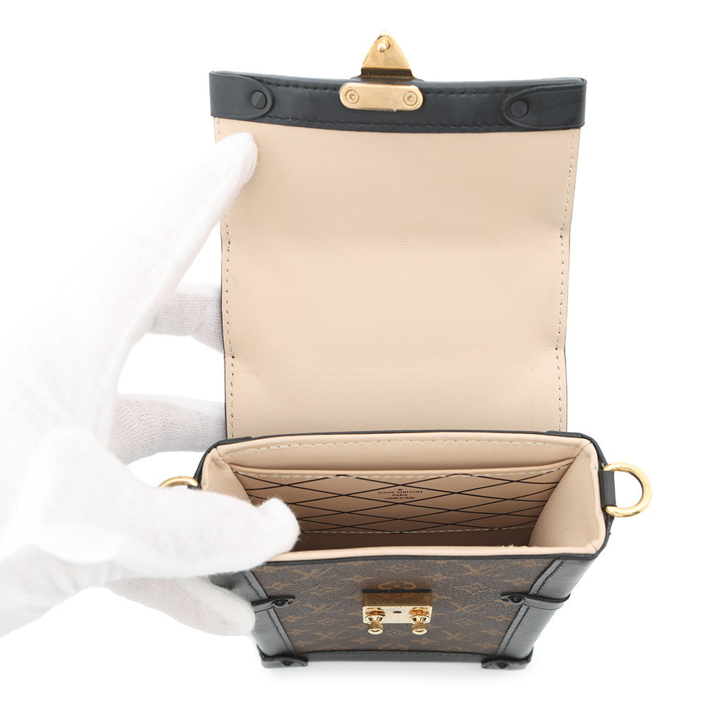 LOUIS VUITTON Pochette・Trunk Vertical NoirM63913 Monogram