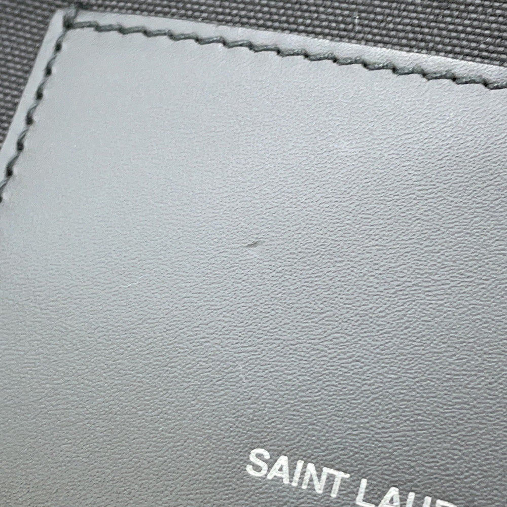 SAINT LAURENT PARIS CITY Backpack Blue534967 Nylon Leather