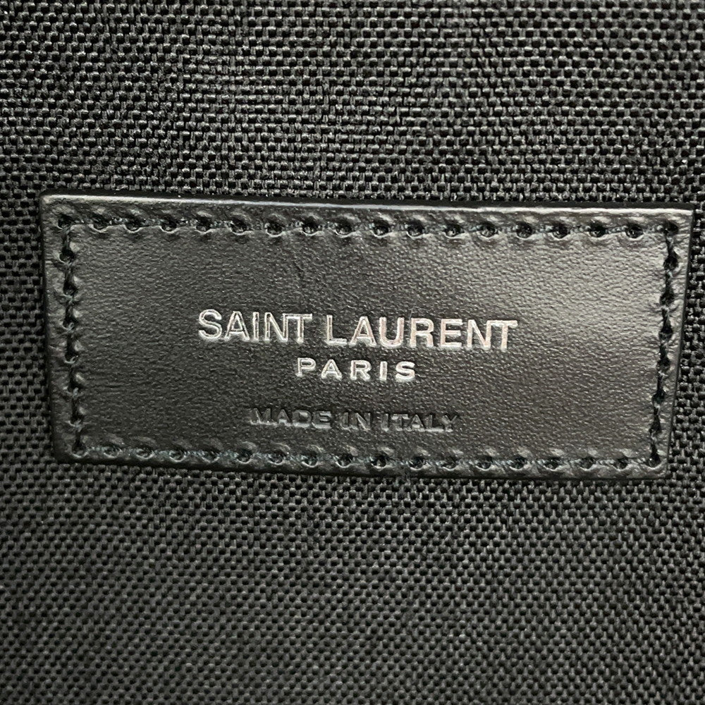 SAINT LAURENT PARIS CITY Backpack Blue534967 Nylon Leather