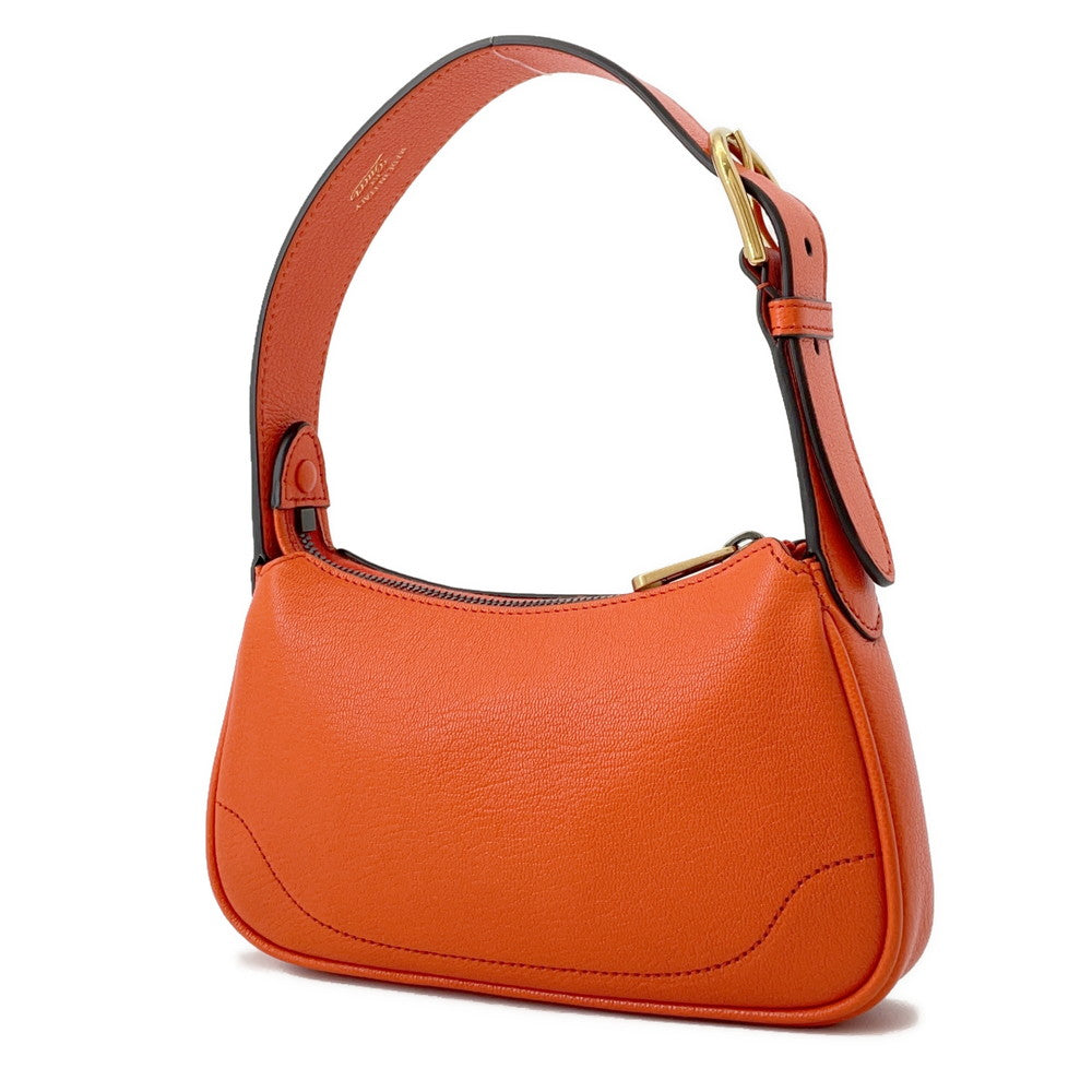GUCCI GG Marmont Aphrodite Orange739076 Leather Size Mini