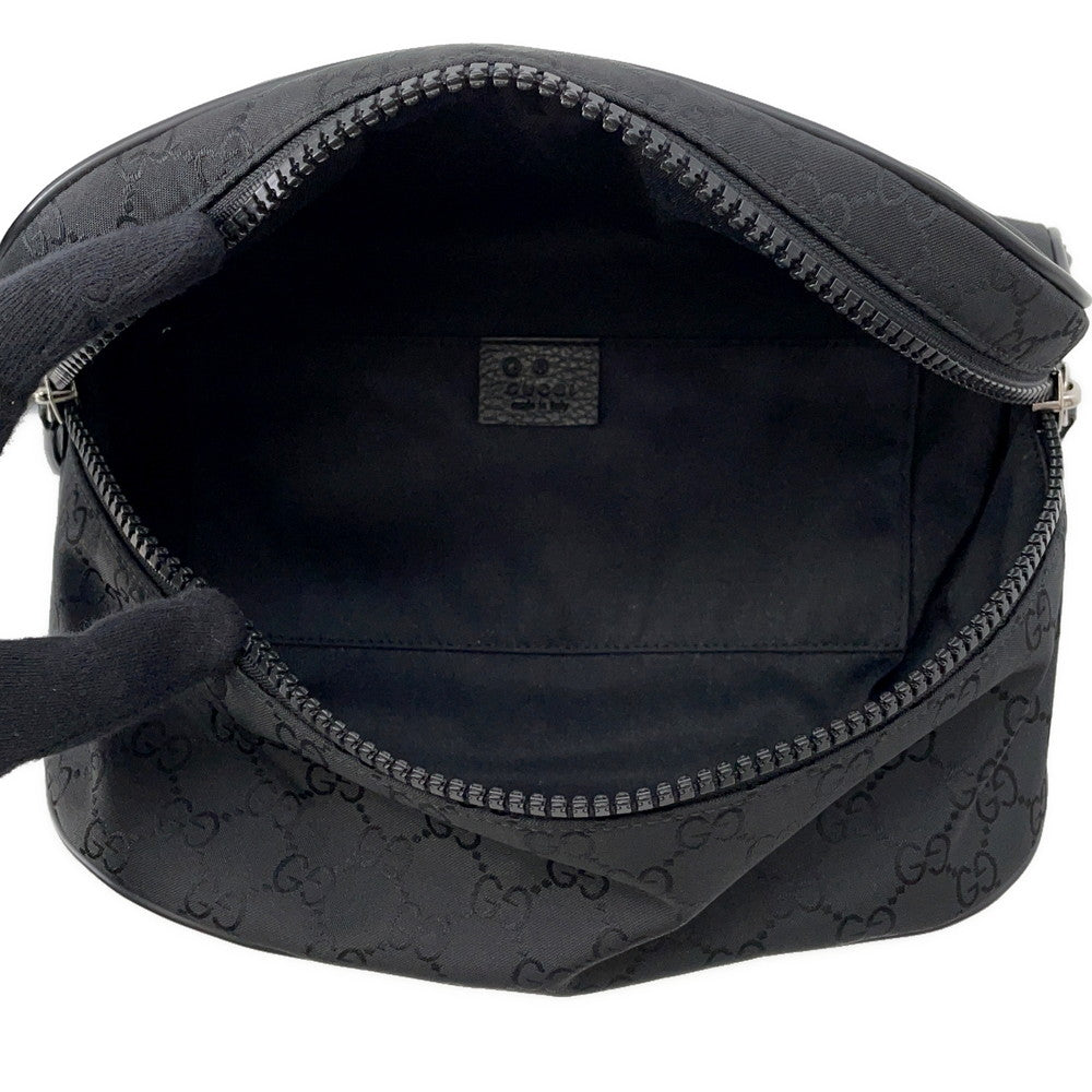GUCCI GGNylon Crossbody Bag Black449182 Nylon