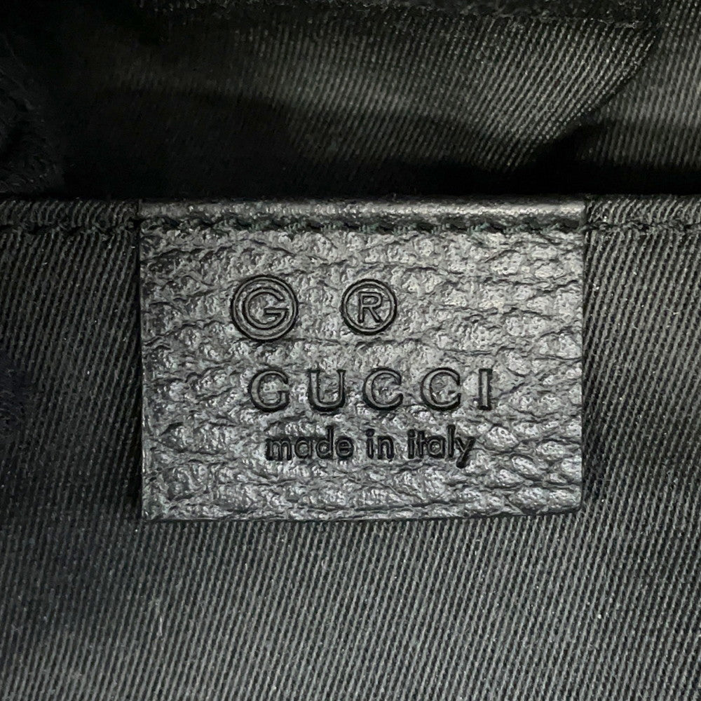 GUCCI GGNylon Crossbody Bag Black449182 Nylon