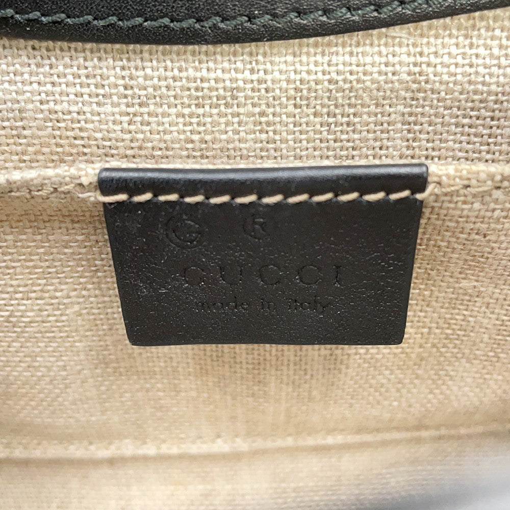 GUCCI Emily ChainShoulder Black449636 MicroGuccissimaLeather